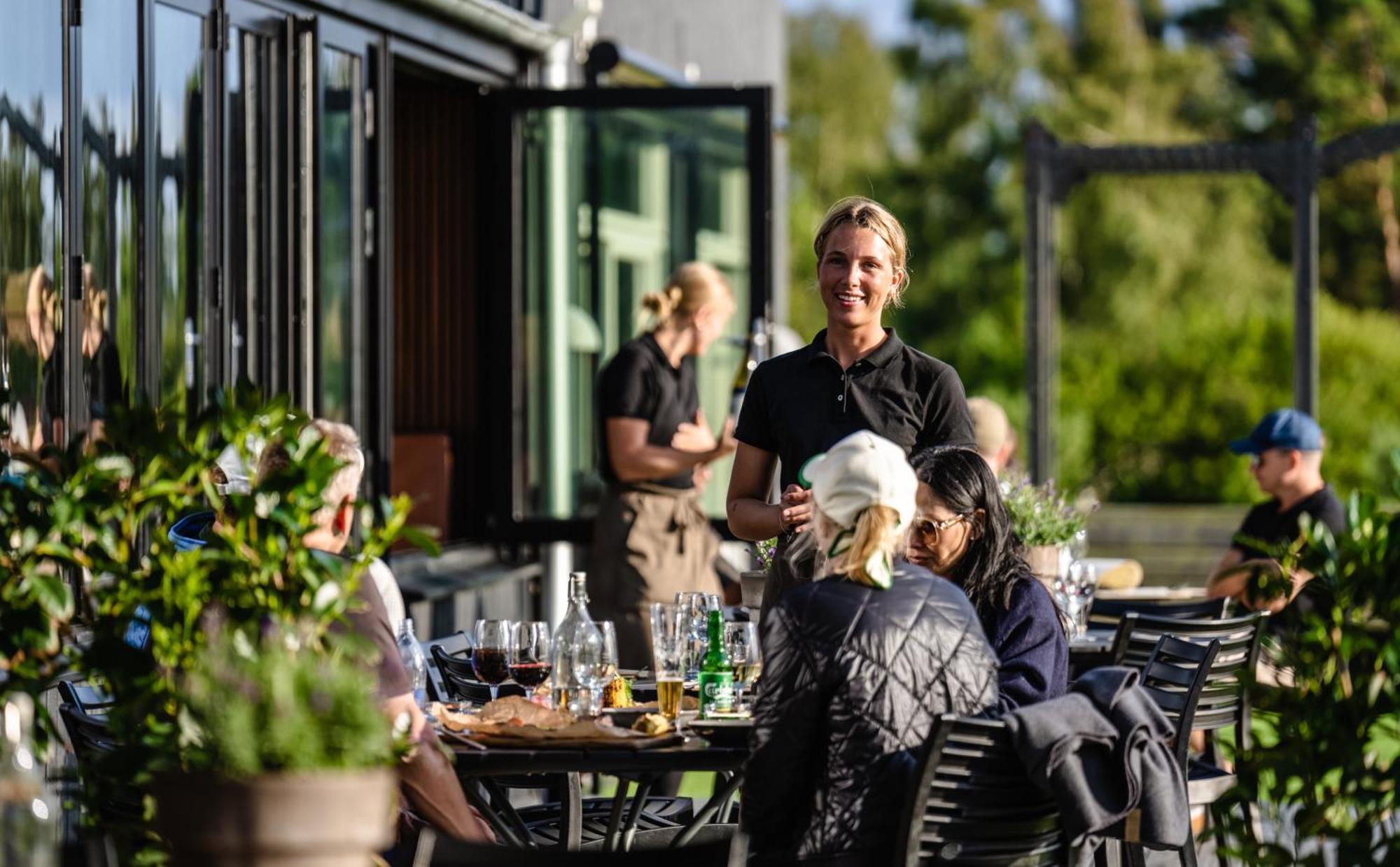 Halmstad Golfarena Stugor Экстерьер фото
