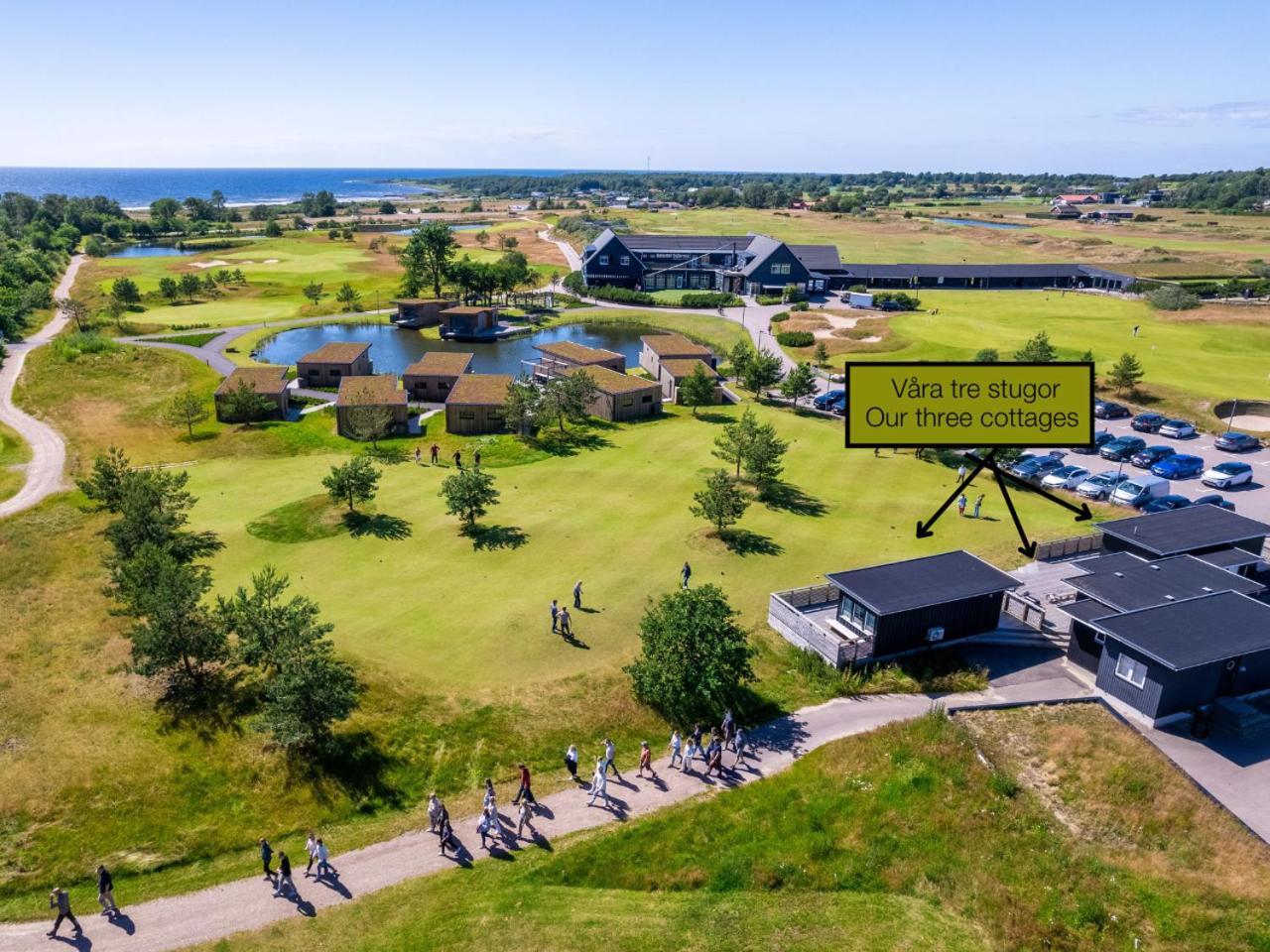 Halmstad Golfarena Stugor Экстерьер фото