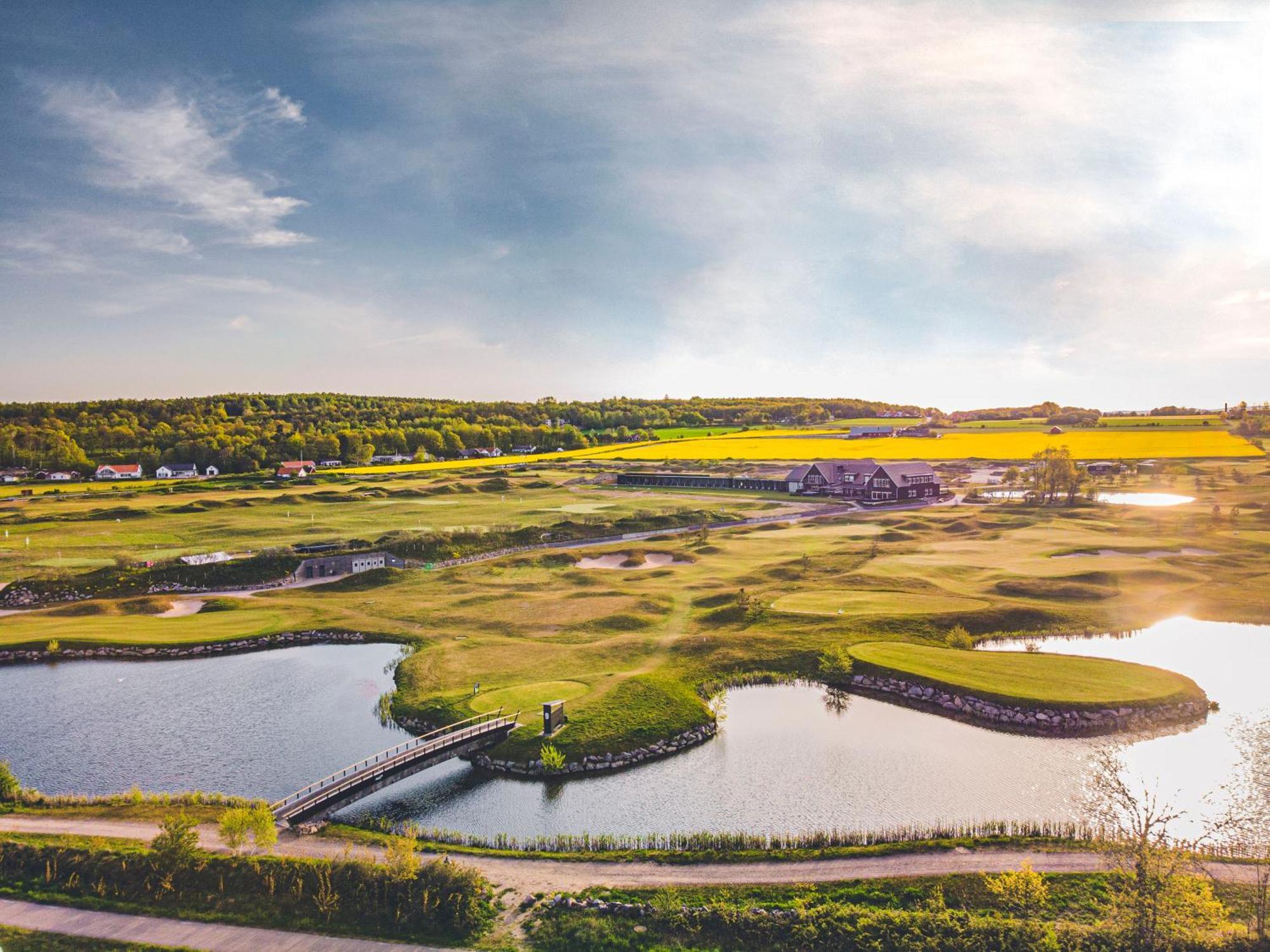 Halmstad Golfarena Stugor Экстерьер фото