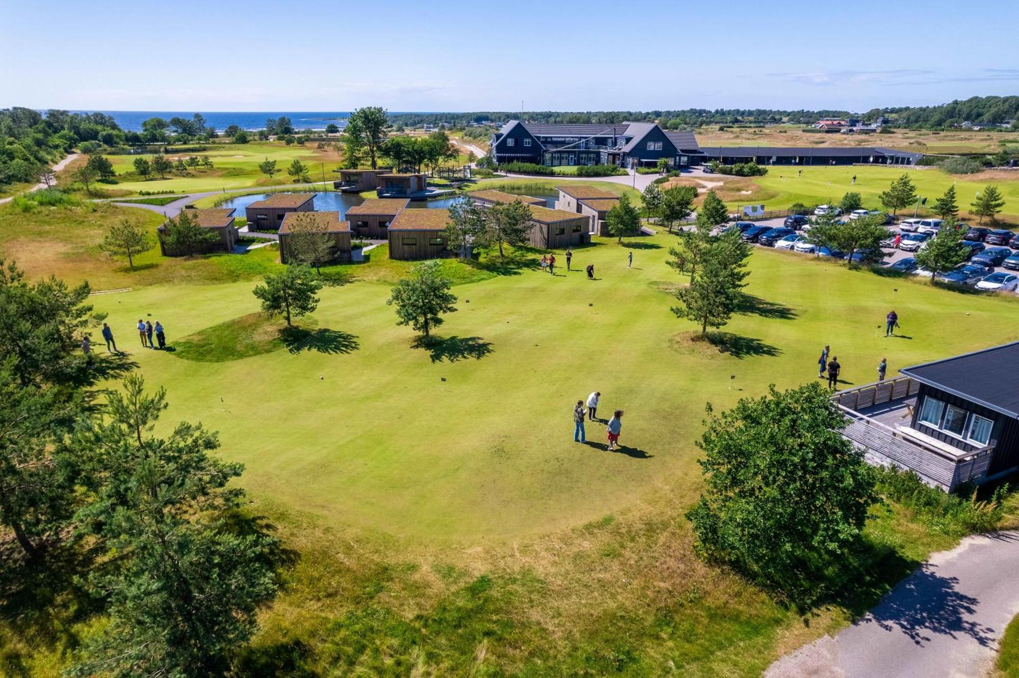 Halmstad Golfarena Stugor Экстерьер фото