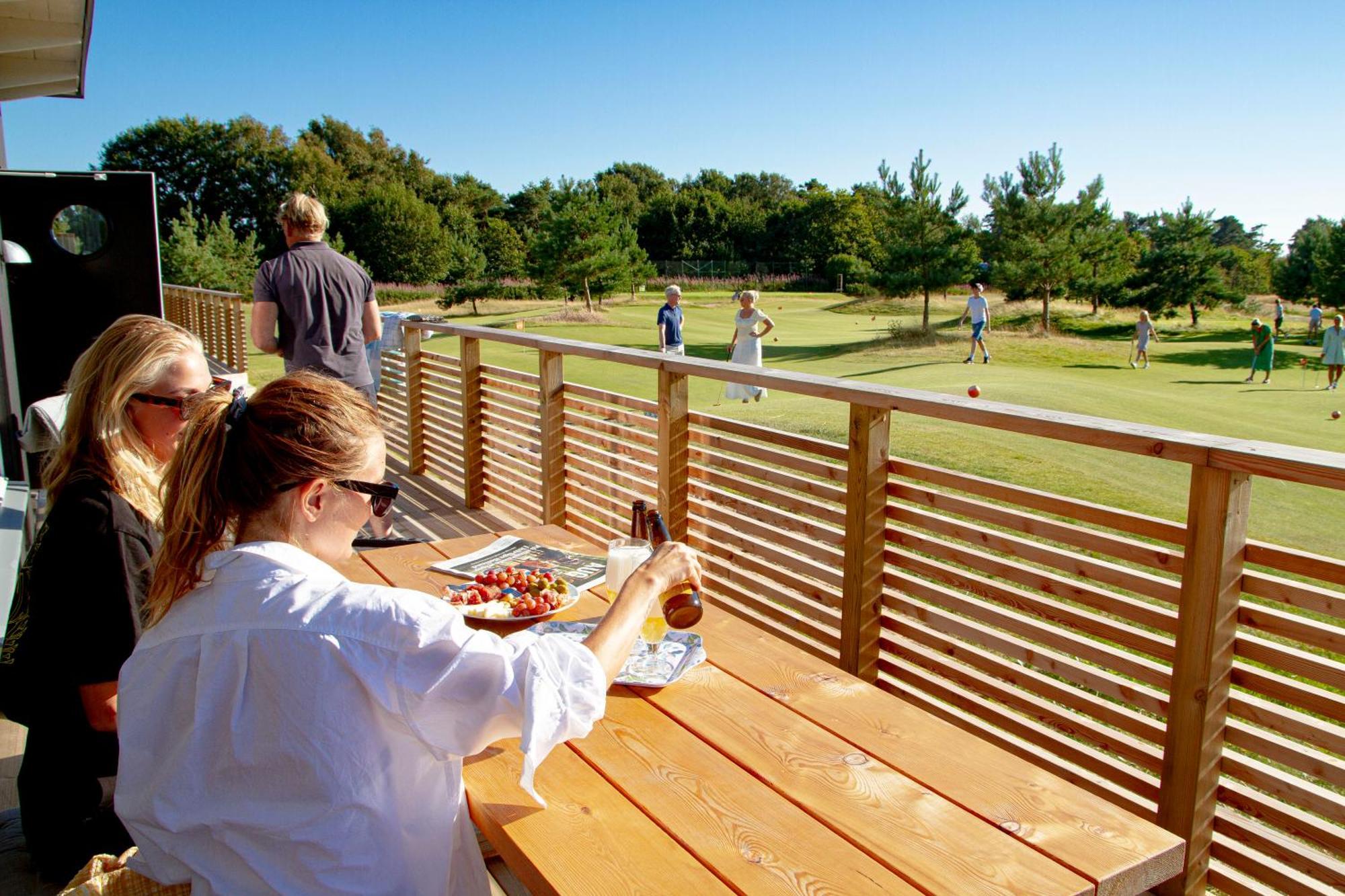 Halmstad Golfarena Stugor Экстерьер фото